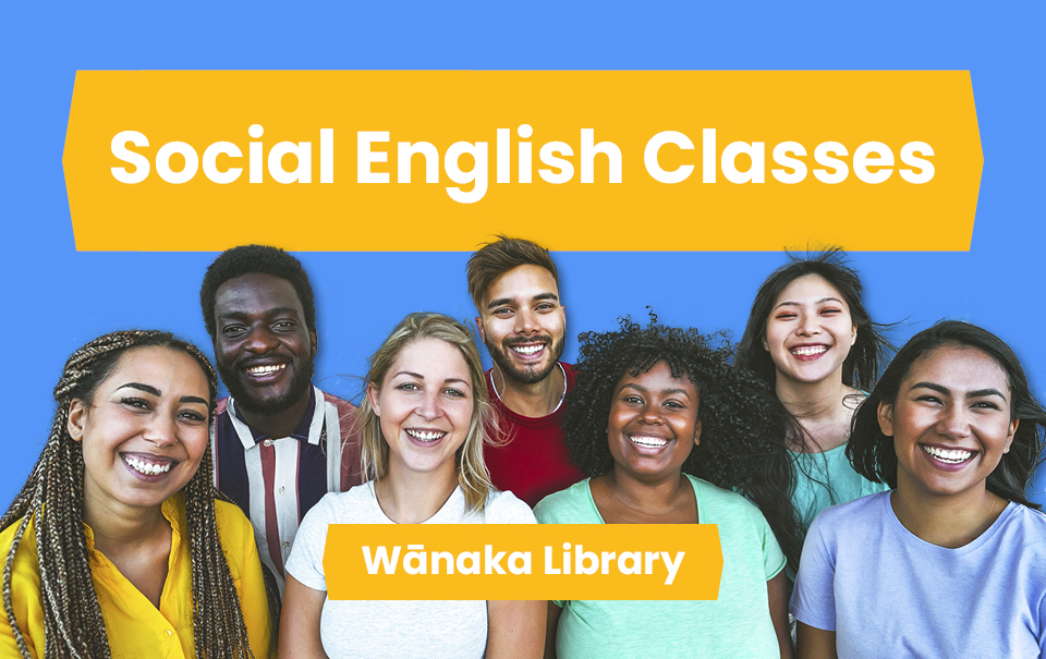 QLDC Libraries Conversations In English Wānaka Website Tile Jul25